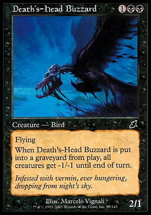 Magic: Scourge 063: Deaths-Head Buzzard 