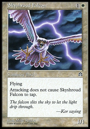 《スカイシュラウドの隼/Skyshroud Falcon》 [STH]