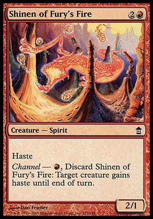 Magic: Saviors of Kamigawa 112: Shinen of Furys Fire 