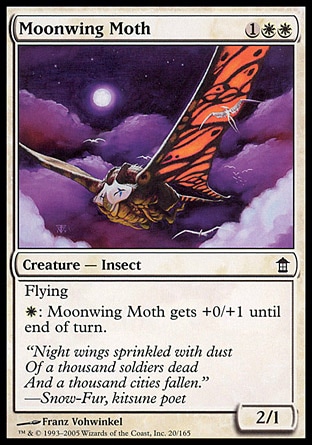 Magic: Saviors of Kamigawa 020: Moonwing Moth 