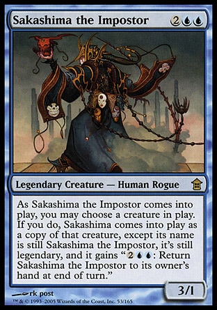 Magic: Saviors of Kamigawa 053: Sakashima the Impostor 