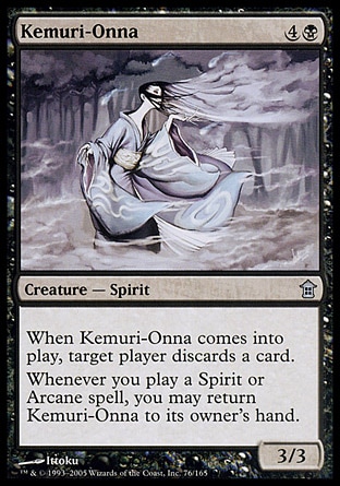 Magic: Saviors of Kamigawa 076: Kemuri-Onna 