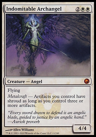 Magic: Scars of Mirrodin 011: Indomitable Archangel 