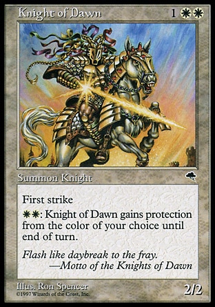 《暁の騎士/Knight of Dawn》 [TMP]