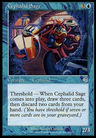 Magic: Torment 029: Cephalid Sage 