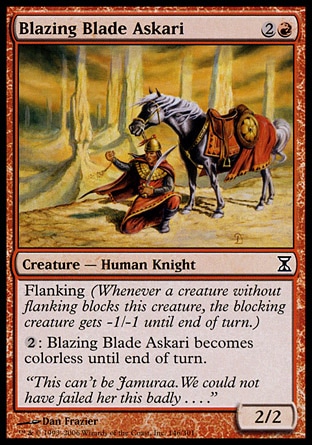 Magic: Time Spiral 146: Blazing Blade Askari 