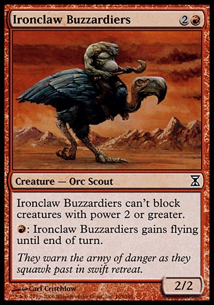 Magic: Time Spiral 165: Ironclaw Buzzardiers 