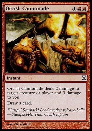 Magic: Time Spiral 172: Orcish Cannonade 