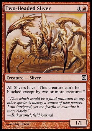 Magic: Time Spiral 183: Two-Headed Sliver 
