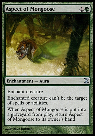 Magic: Time Spiral 191: Aspect of Mongoose 