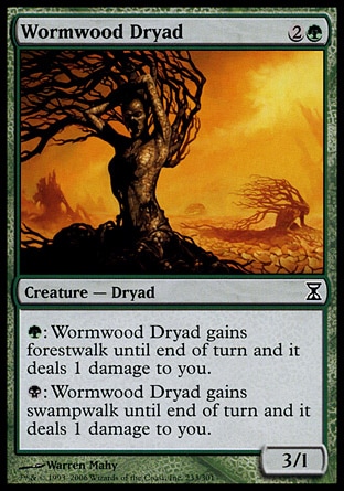 Magic: Time Spiral 233: Wormwood Dryad 