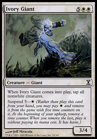 Magic: Time Spiral 024: Ivory Giant 