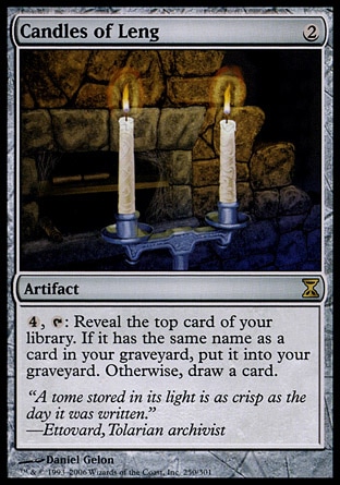 Magic: Time Spiral 250: Candles of Leng 