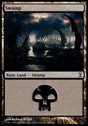 Magic: Time Spiral 293: Swamp - Foil 