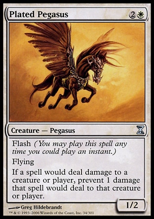 Magic: Time Spiral 034: Plated Pegasus 
