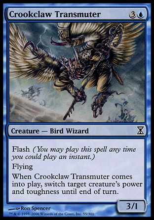 Magic: Time Spiral 055: Crookclaw Transmuter 