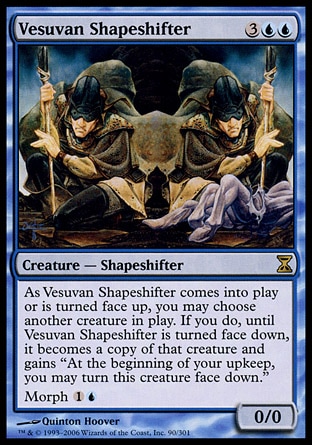 Magic: Time Spiral 090: Vesuvan Shapeshifter 