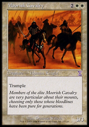 Magic: Time Spiral "Timeshifted" 011: Moorish Cavalry 
