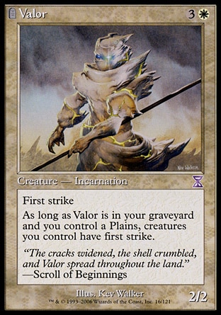Magic: Time Spiral "Timeshifted" 016: Valor 