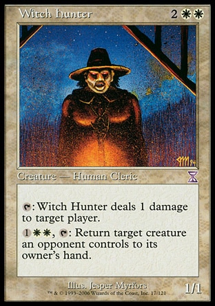 Magic: Time Spiral "Timeshifted" 017: Witch Hunter 
