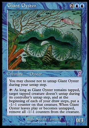 Magic: Time Spiral "Timeshifted" 022: Giant Oyster 