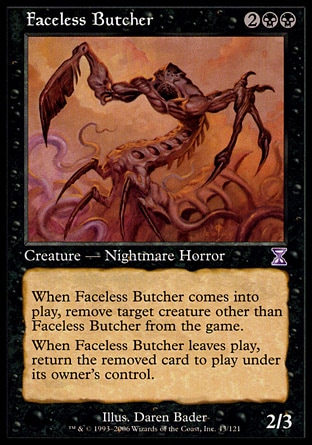 Magic: Time Spiral "Timeshifted" 043: Faceless Butcher 