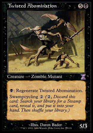 Magic: Time Spiral "Timeshifted" 050: Twisted Abomination 