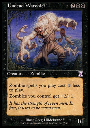 Magic: Time Spiral "Timeshifted" 052: Undead Warchief 