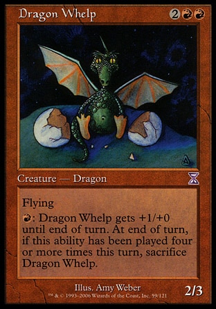 Magic: Time Spiral "Timeshifted" 059: Dragon Whelp 