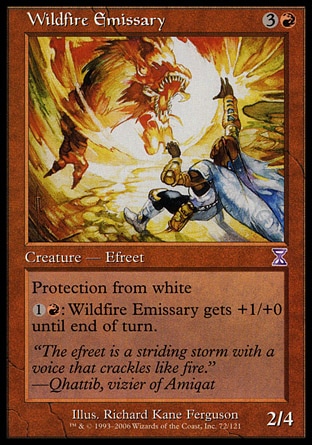 Magic: Time Spiral "Timeshifted" 072: Wildfire Emissary 