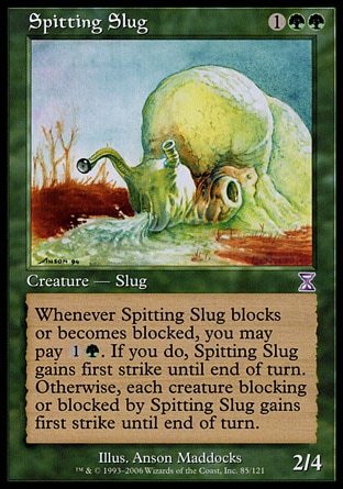 Magic: Time Spiral "Timeshifted" 085: Spitting Slug 