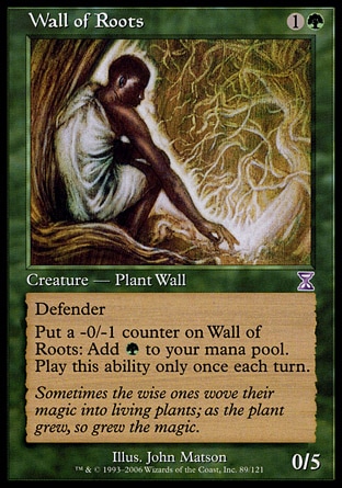 Magic: Time Spiral "Timeshifted" 089: Wall of Roots 