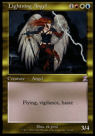 Magic: Time Spiral "Timeshifted" 094: Lightning Angel 