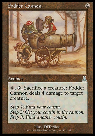 Magic: Urzas Destiny 131: Fodder Cannon 