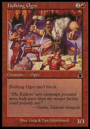 Magic: Urzas Destiny 087: Hulking Ogre 
