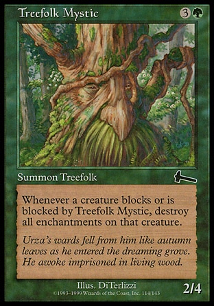 Magic: Urzas Legacy 114: Treefolk Mystic 