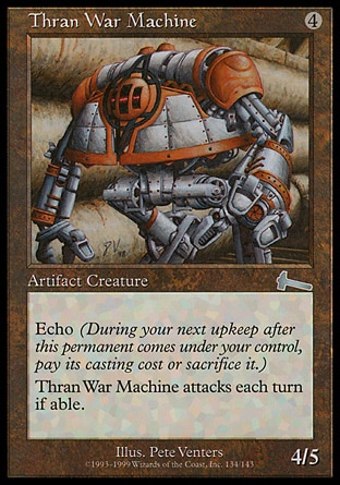 Magic: Urzas Legacy 134: Thran War Machine 