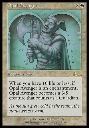 Magic: Urzas Legacy 015: Opal Avenger 