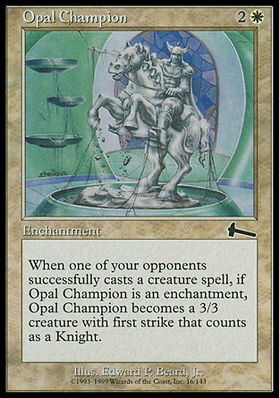 Magic: Urzas Legacy 016: Opal Champion 