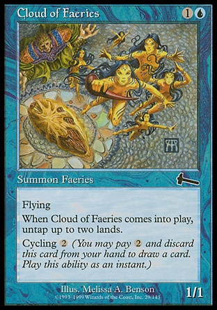 Magic: Urzas Legacy 029: Cloud of Faeries 