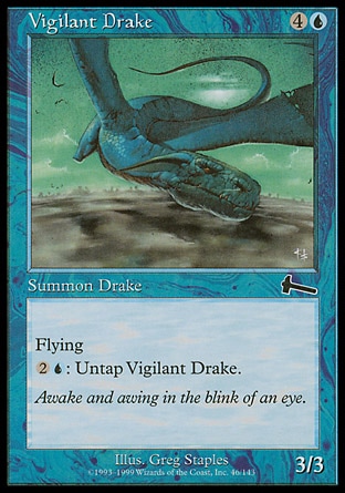 Magic: Urzas Legacy 046: Vigilant Drake 