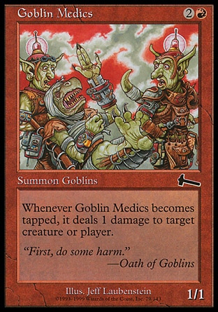 《ゴブリンの衛生兵/Goblin Medics》 [ULG]