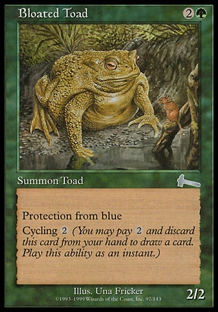 Magic: Urzas Legacy 097: Bloated Toad 
