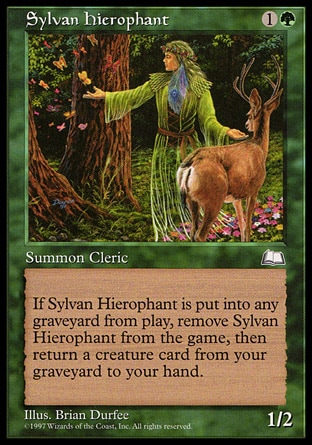 《森の秘義司祭/Sylvan Hierophant》 [WTH]