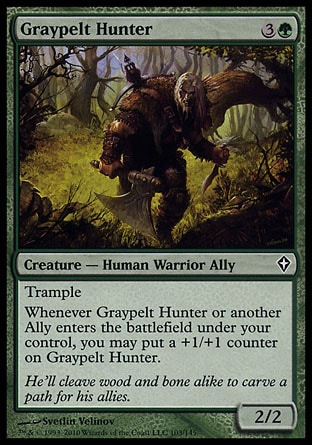 《灰色革の狩人/Graypelt Hunter》 [WWK]