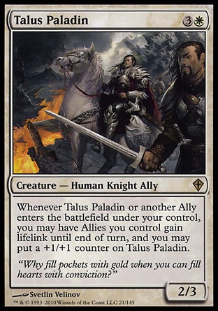 Magic: Worldwake 021: Talus Paladin 
