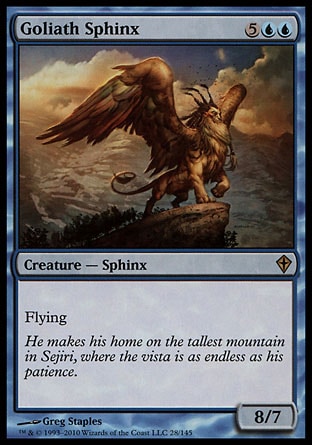 Magic: Worldwake 028: Goliath Sphinx 