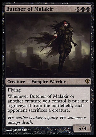 《マラキールの解体者/Butcher of Malakir》 [WWK]