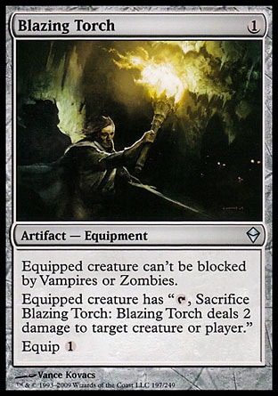 Magic: Zendikar 197: Blazing Torch 