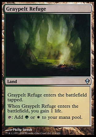 Magic: Zendikar 214: Graypelt Refuge 